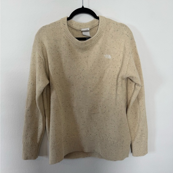 NWT Rare Brown Label The North Face Wool Berkeley Sweater Bleach Sands in Medium - Picture 1 of 5